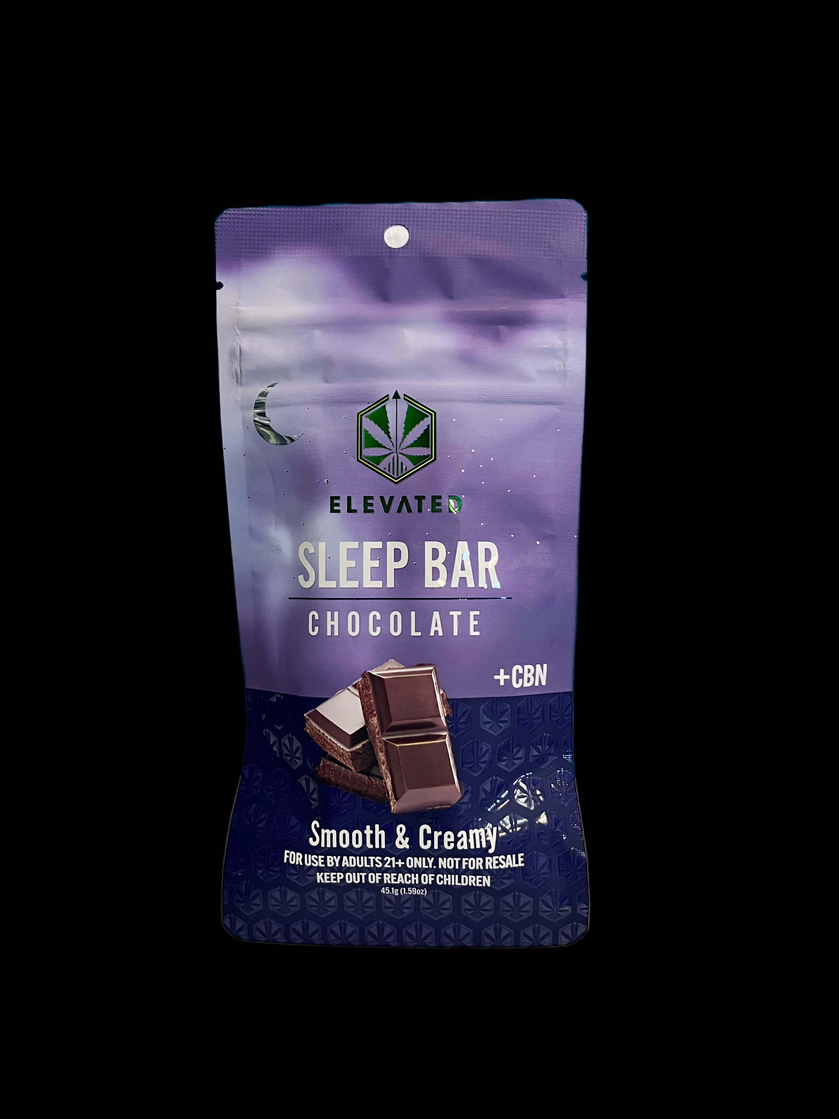 Photograph of product: Elevated | Dark Chocolate Sleep Bar + CBN |