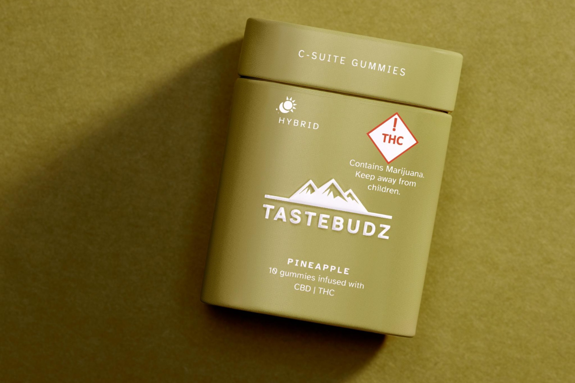 Photograph of product: Tastebudz C-Suite 1:1 Pineapple Gummie