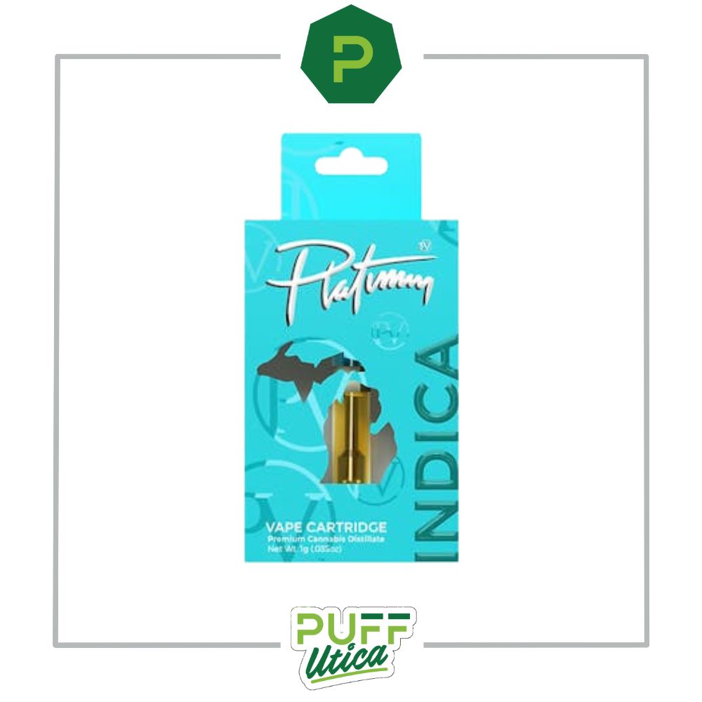 Photograph of product: Platinum Vape 510 Cartridge | Trinity Cream