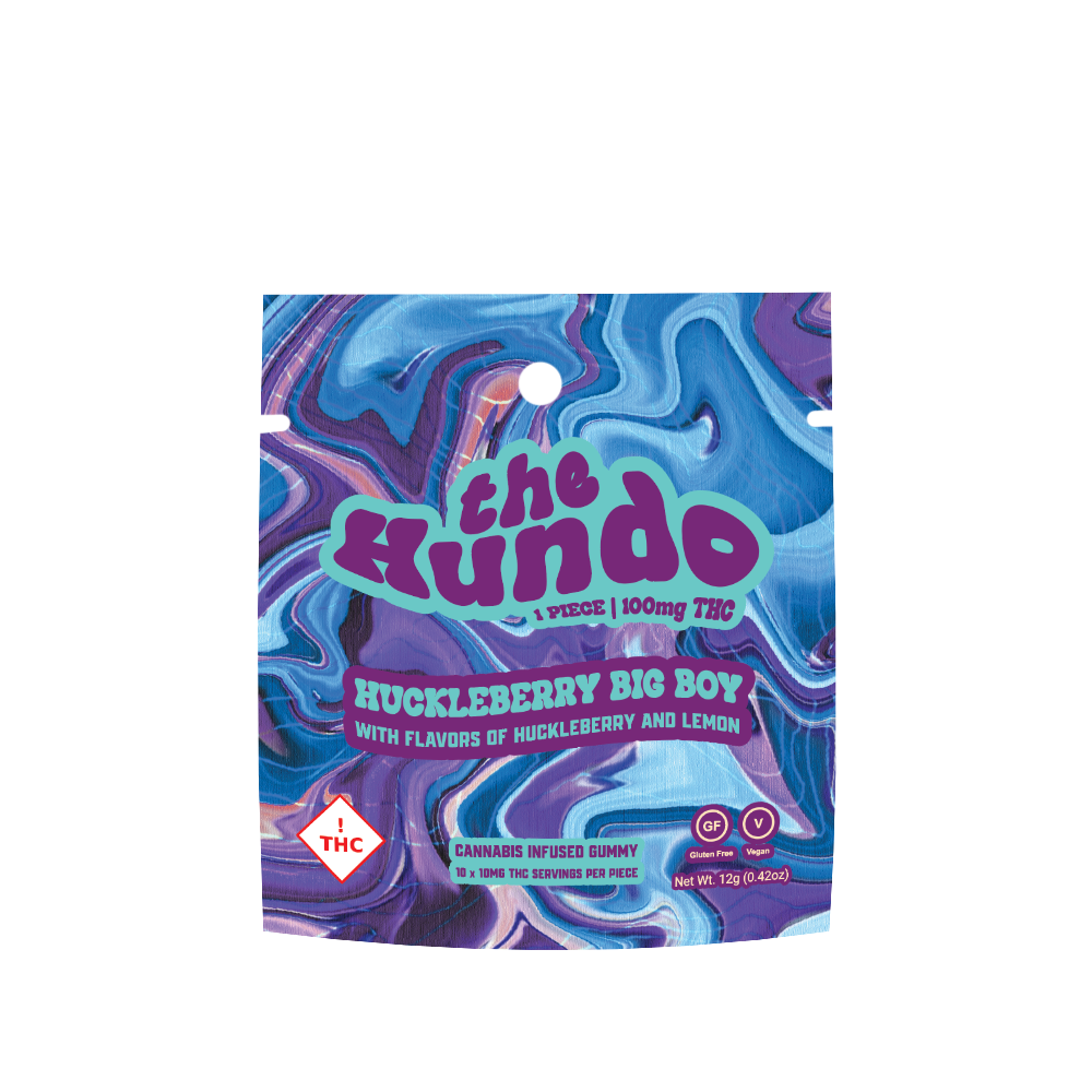 Photograph of product: Sublime -The Hundo Cactus Berry Big Boy Gummy 100mg