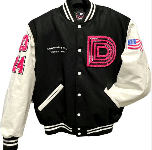 Photograph of product: Varsity Jacket x Dazed
