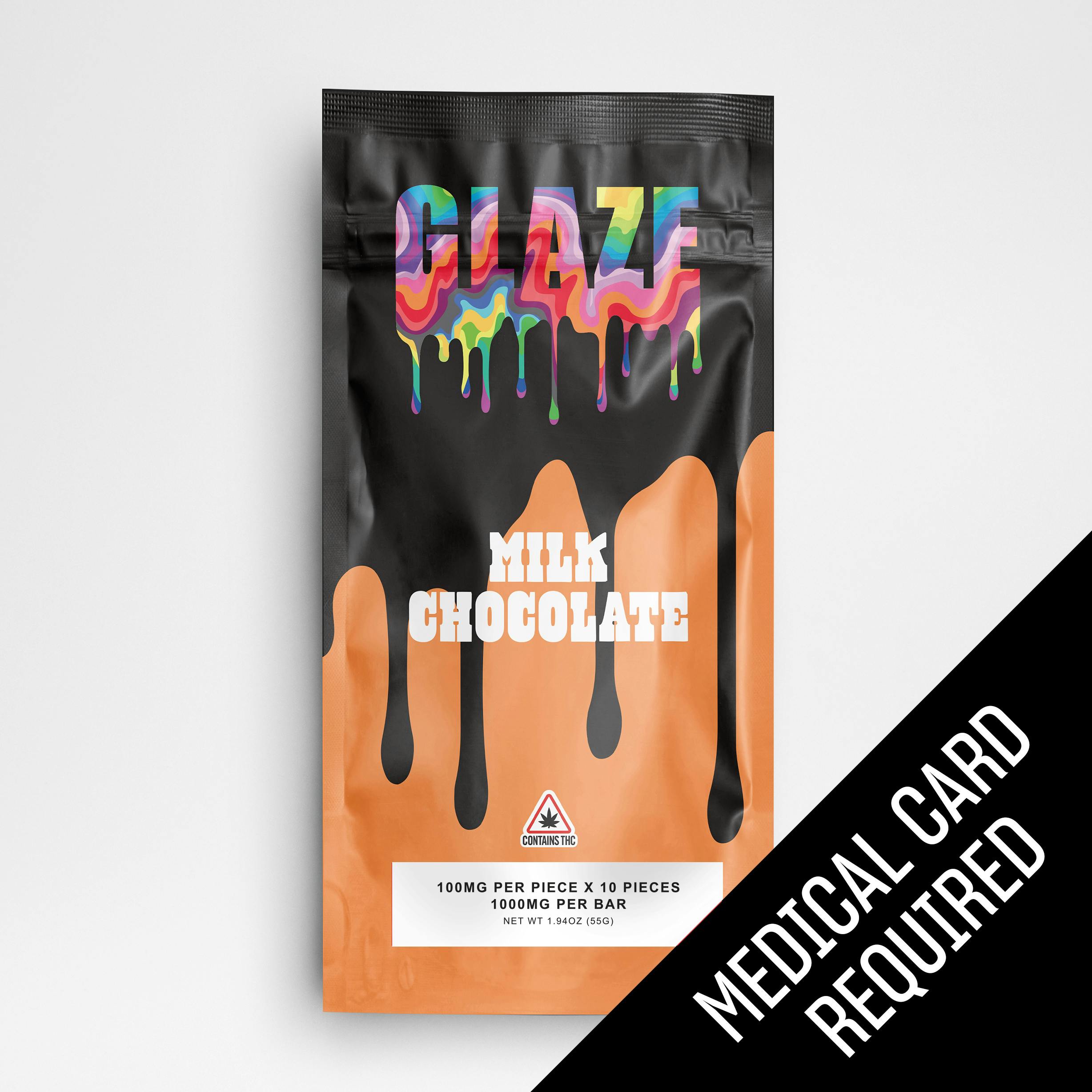 Photograph of product: Glaze: Milk Chocolate Bar