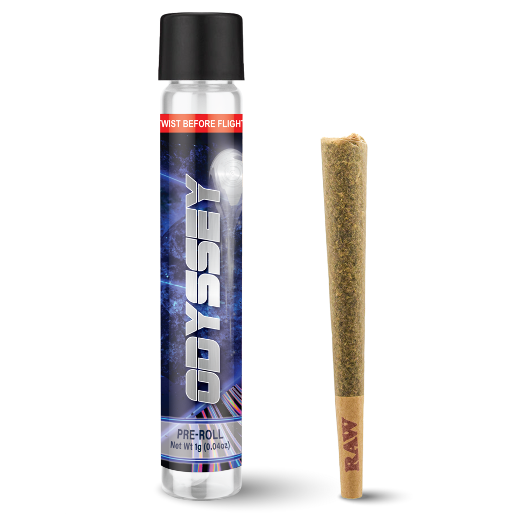Photograph of product: Odyssey | Sugar Breath Pre-Roll | 1g