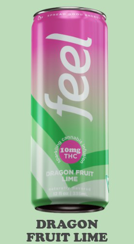 Photograph of product: Feel Energy | Dragon Fruit Lime | 10mg / 30 mg Caffeine