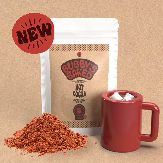 Photograph of product: Bubby's Baked - Hot Cocoa Mix - Hybrid - 5mg - 50mg