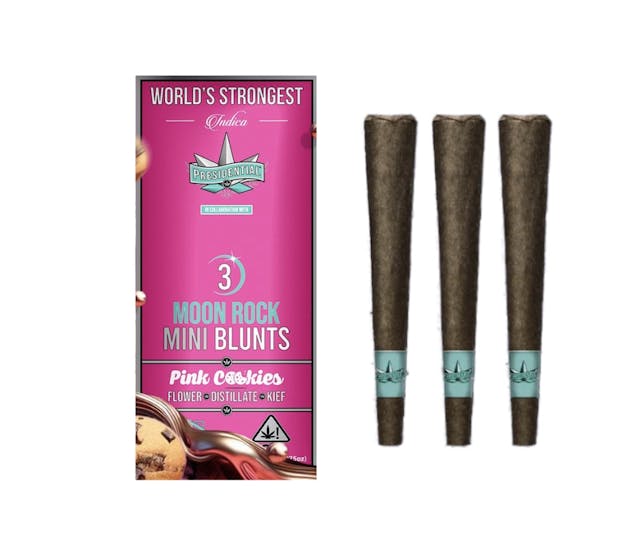 Photograph of product: Pink Cookies Moon Rock 3 Pack Blunt (2.1g) - g