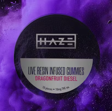 Photograph of product: Dragonfruit Diesel Live Resin Gummies | 100mg