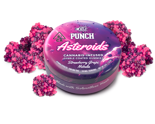 Photograph of product: Strawberry Grape Nebula Solventless Asteroids