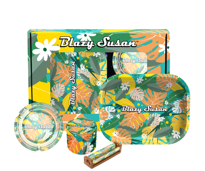 Photograph of product: Blazy Susan Smoker's Kit (Summer Trees)