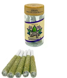 Photograph of product: High 5's | Gas Berry x Tahoe | Infused Pre-Roll | 5ct