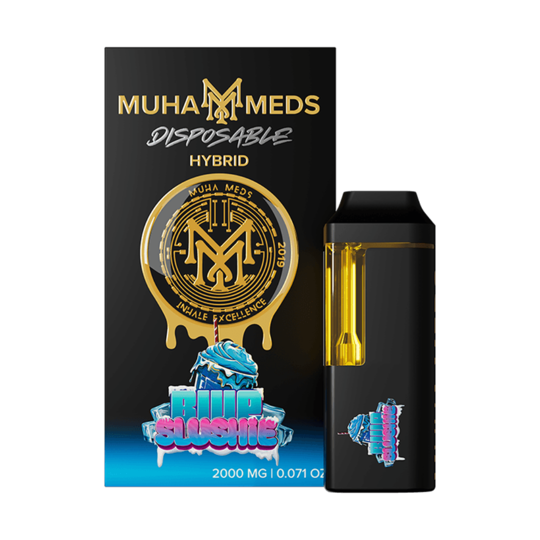 Photograph of product: MuhaMeds - 2g Disposable - Blue Slushie