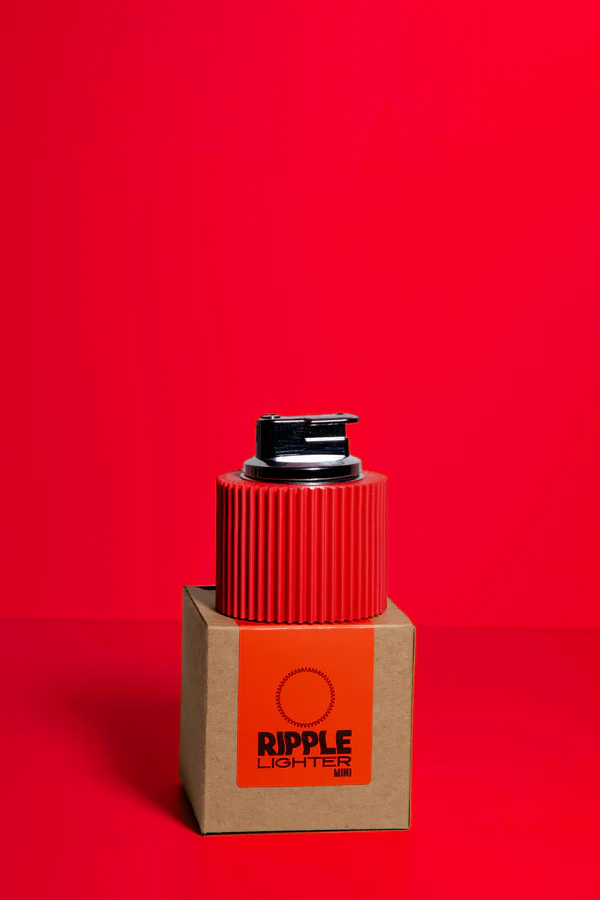 Photograph of product: JoyToast | Cherry Red | Mini Lighter