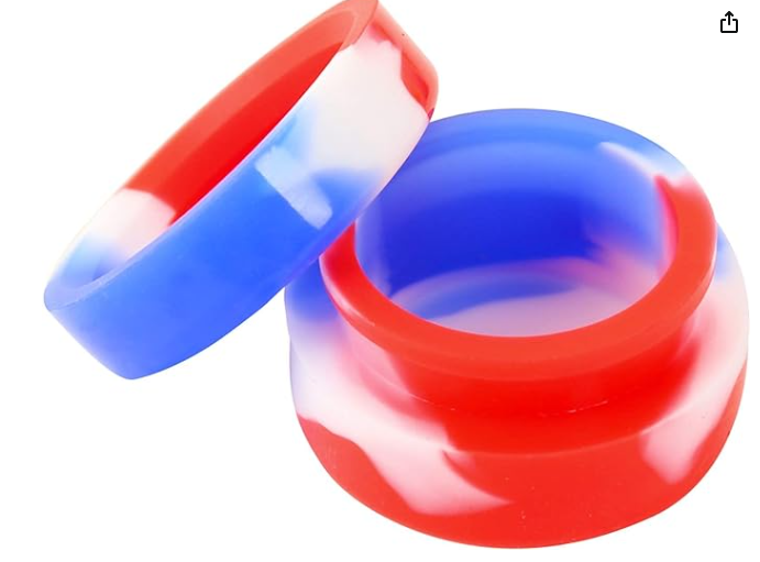 Photograph of product: Silicone 5ML Non-Stick Container | Assorted Colors