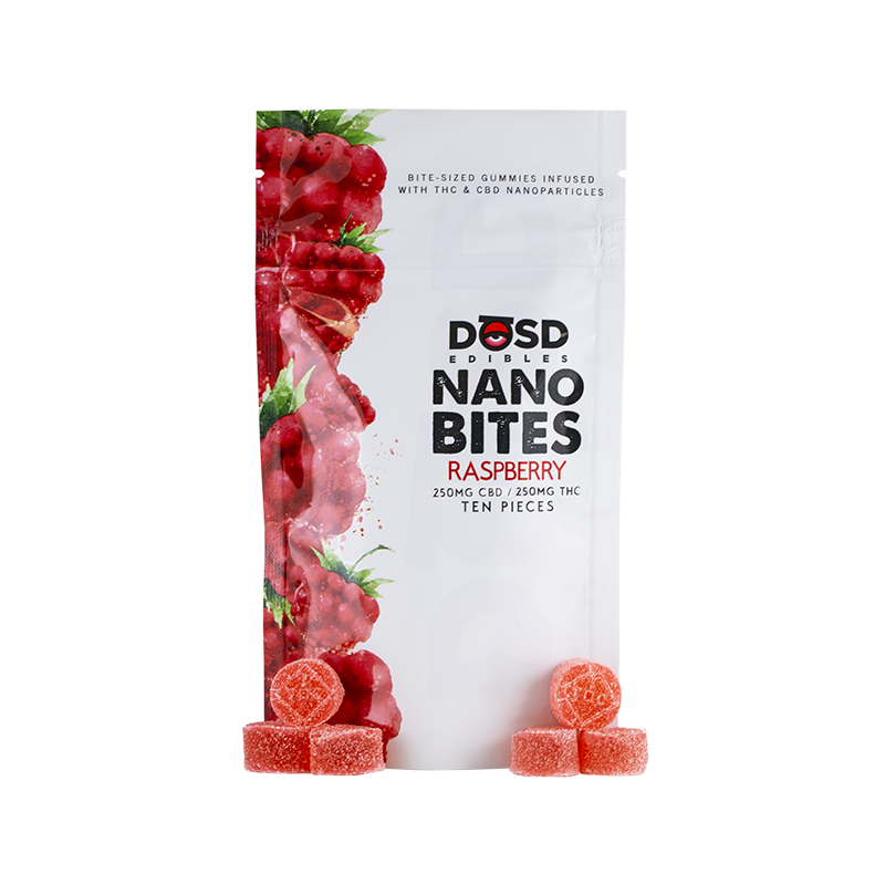 Photograph of product: DOSD - RED RASPBERRY - Oui'd CBD:TH-oui - 250mg