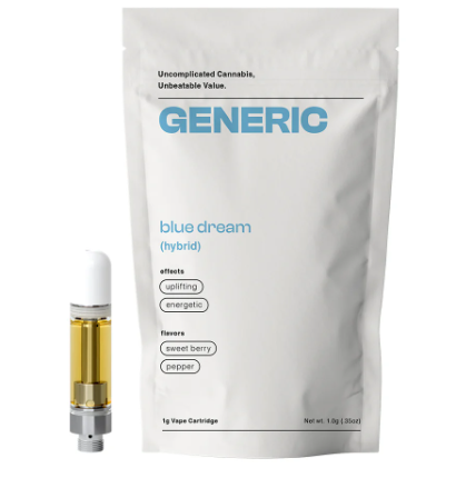 Photograph of product: Generic - Vape Cart - Blue Dream