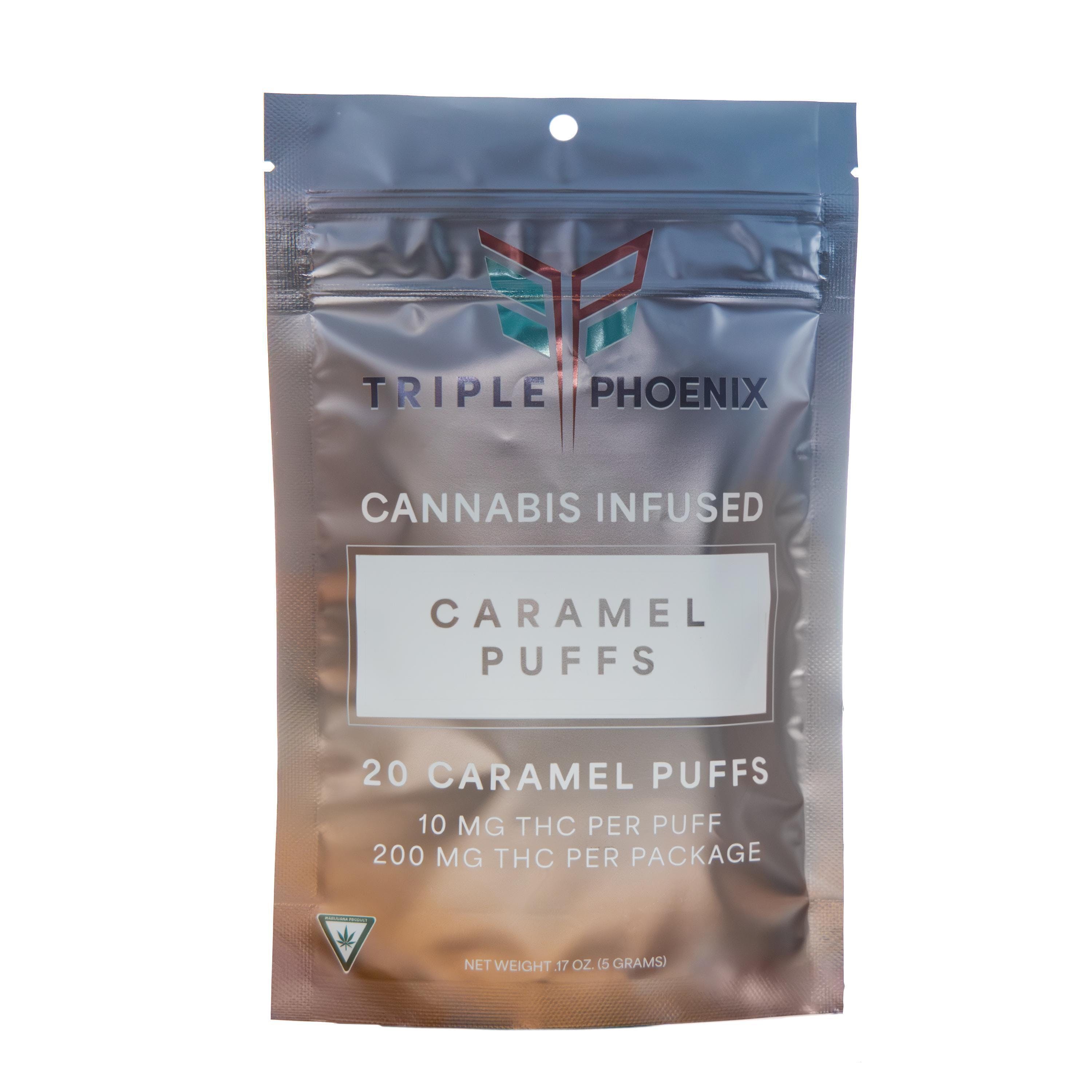 Photograph of product: Triple Phoenix - Freeze Dried Caramel Puffs 200mg