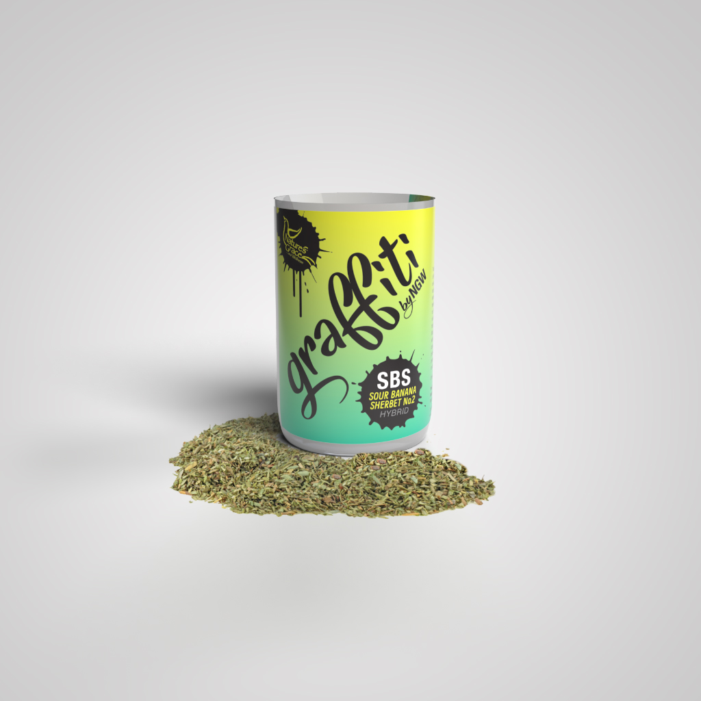 Photograph of product: Sour Banana Sherbet #2 | 7g | Shake | Graffiti