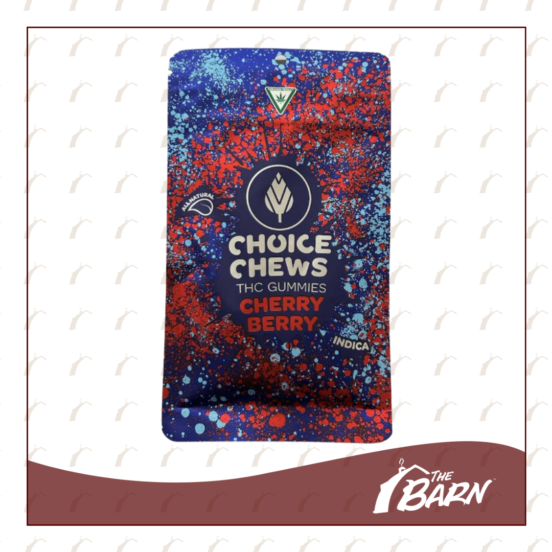 Photograph of product: Choice 100mg Gummies - (I) Cherry Berry (I) - REC