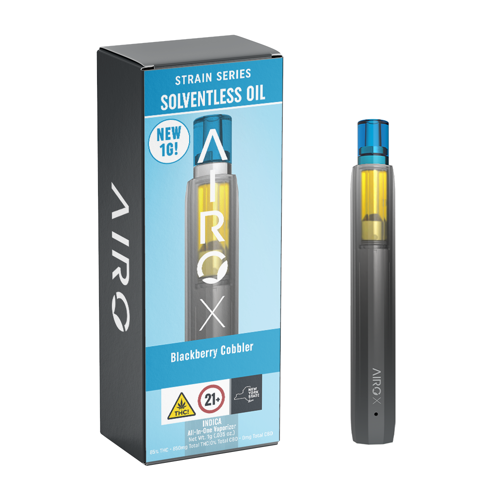 Photograph of product: Blackberry Cobbler | Solventless Disposable Vape