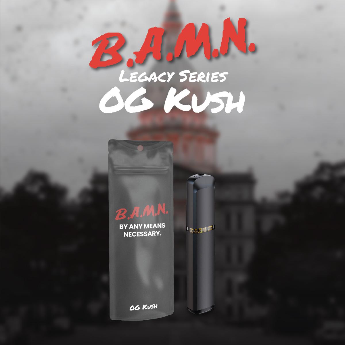 Photograph of product: BAMN | OG Kush | 1G Disposable