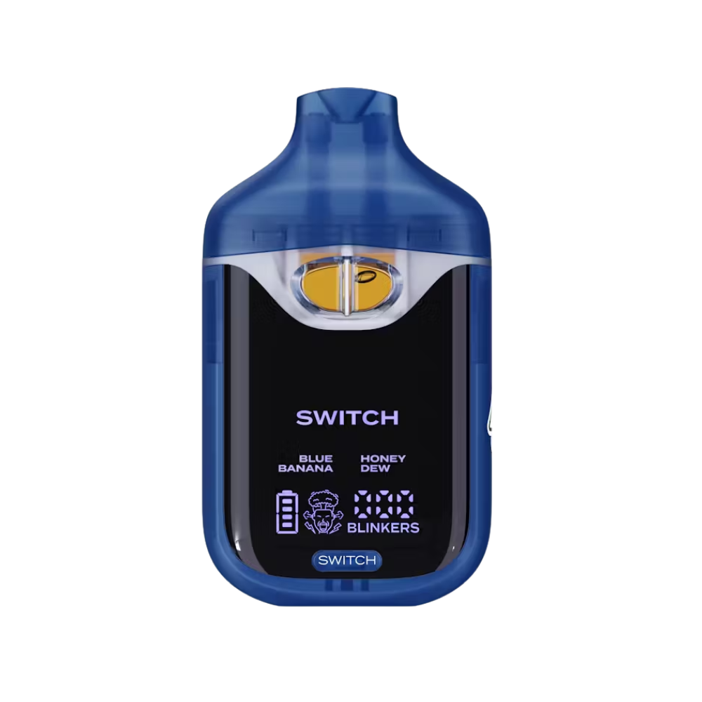 Photograph of product: BLUE BANANA X HONEY DEW LIQUID DIAMOND DUAL AIO V4 DISPOSABLE 1G - BOUTIQ