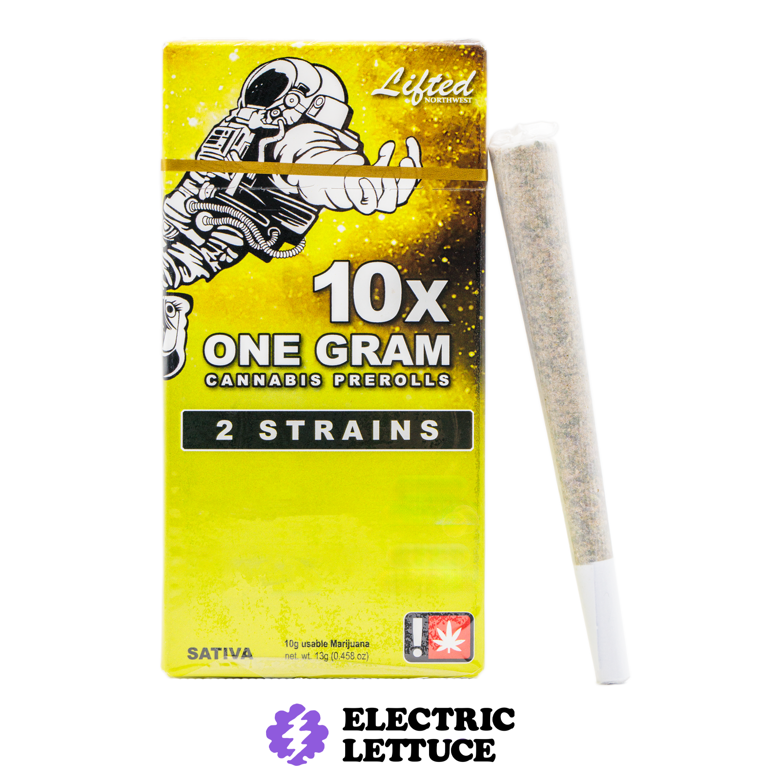 Photograph of product: Lifted NW Honey Haze x Super Lemon Haze Pre-Roll 10pk 1g