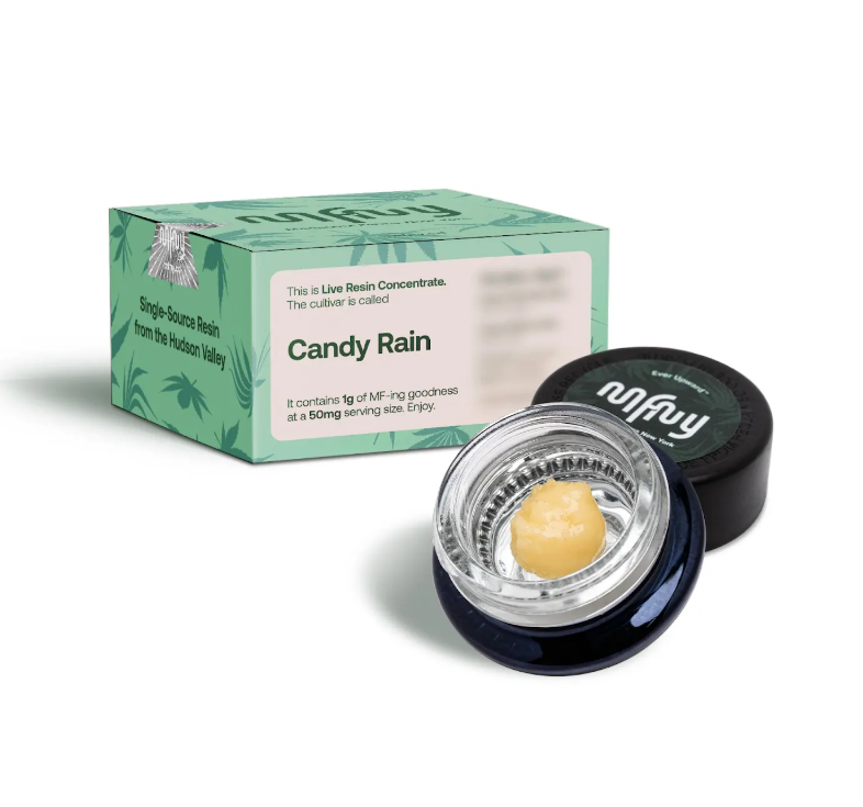 Photograph of product: MFNY | Candy Rain | Live Resin Badder | 1g