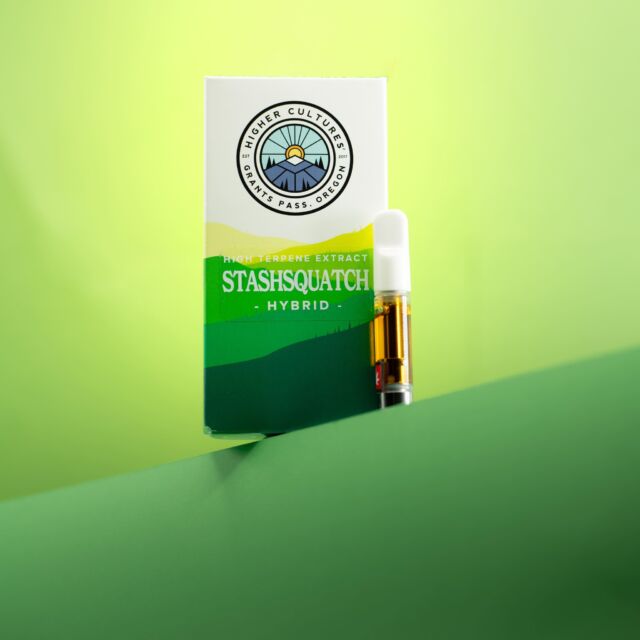 Photograph of product: Cartridge - 1g Higher Cultures HTE Live Resin - Breadstix