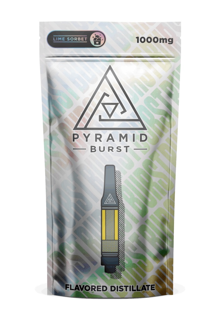 Photograph of product: Pyramid | Burst Cart | Lime Sorbet | 1g