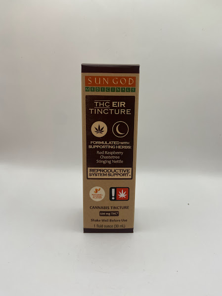 Photograph of product: SunGod | TH-oui Tinctures | Eir Moon | Hybrid | Reproductive System Support