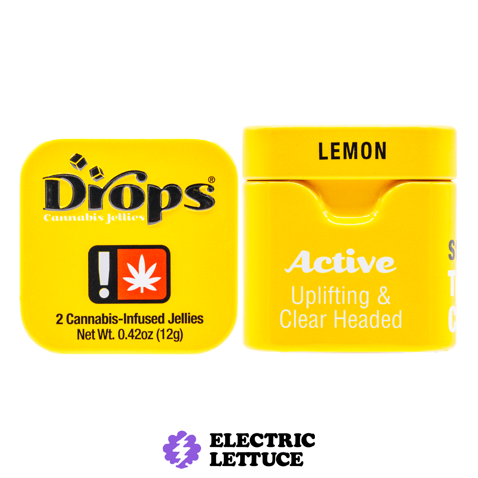 Photograph of product: Drops Lemon Gummy Single 100mg