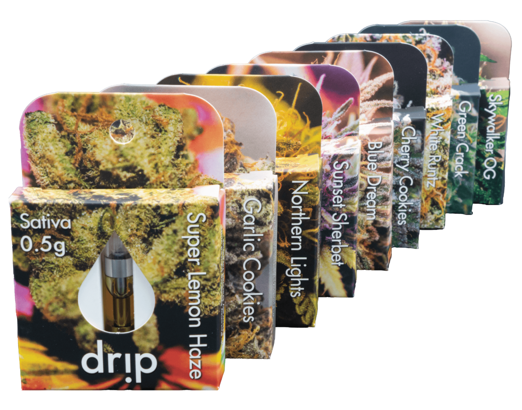 Photograph of product: **SALE 5/$50**White Widow : cartridge : Drip