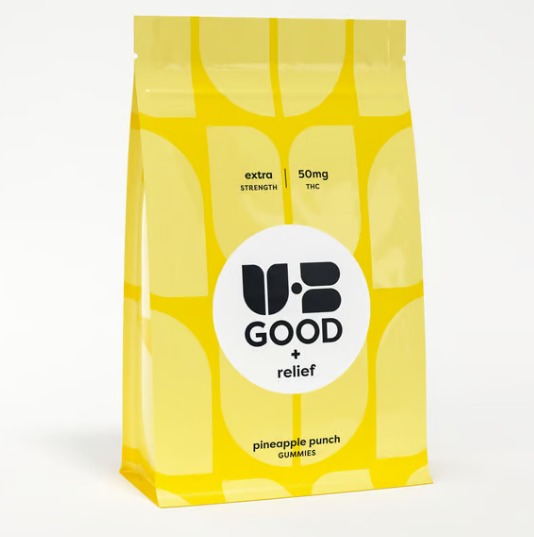 Photograph of product: Pineapple Punch Gummies 550mg -10pk