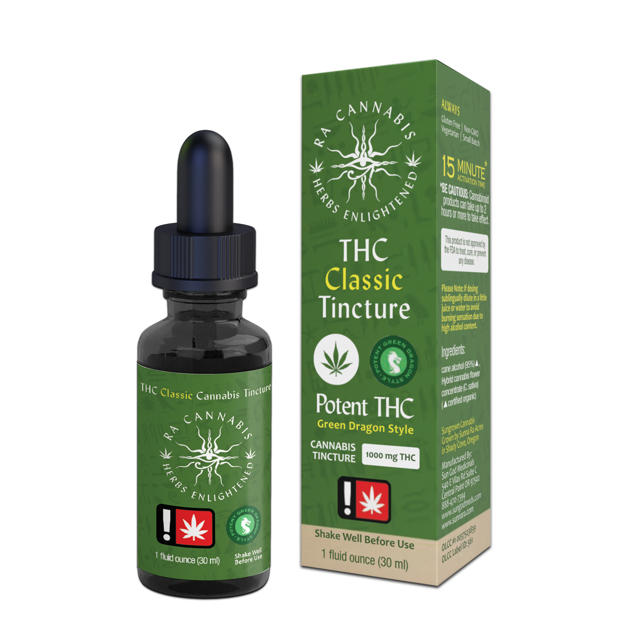 Photograph of product: Green Dragon TH-oui Classic Oui'd Tincture