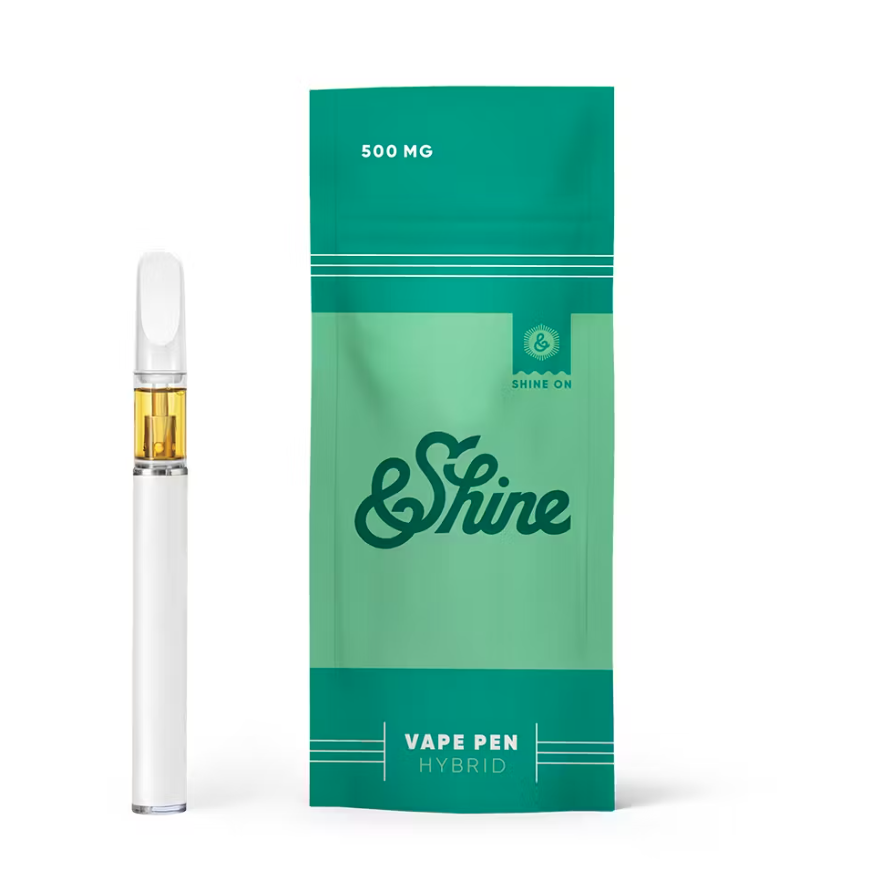 Photograph of product: Disposable Pen Blueberry (&Shine) | 500mg