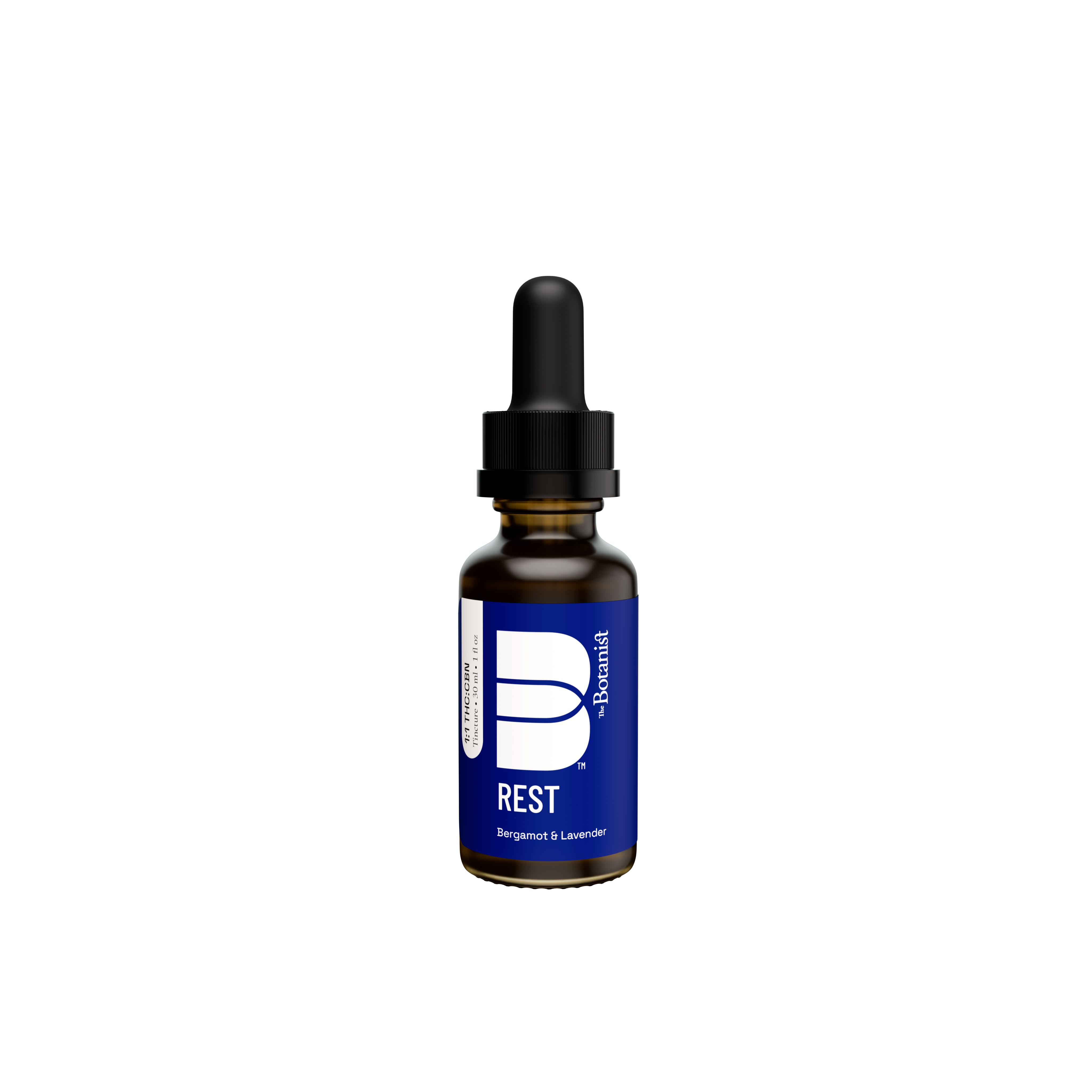 Photograph of product: The Botanist Tinctures 100mg- Rest 1:1 (TH-oui:CBN)