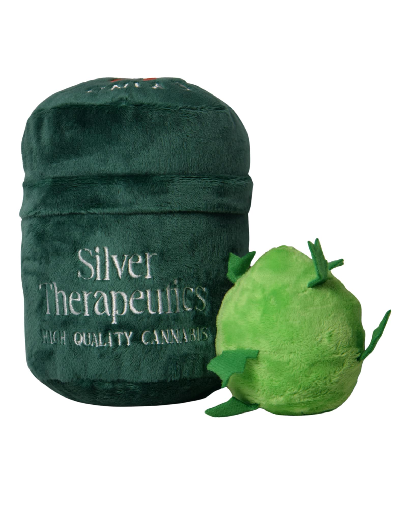Photograph of product: Branded Plush Dog Toy | Oui'd Jar - 