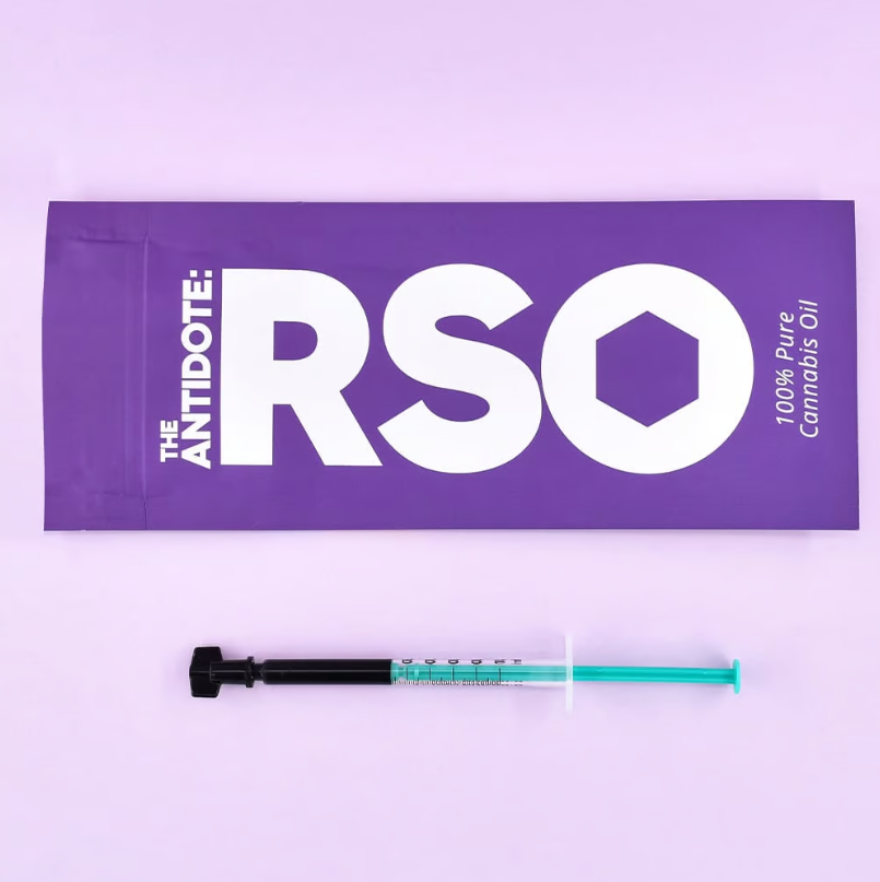 Photograph of product: RSO Purple Punch Oil 0.5g