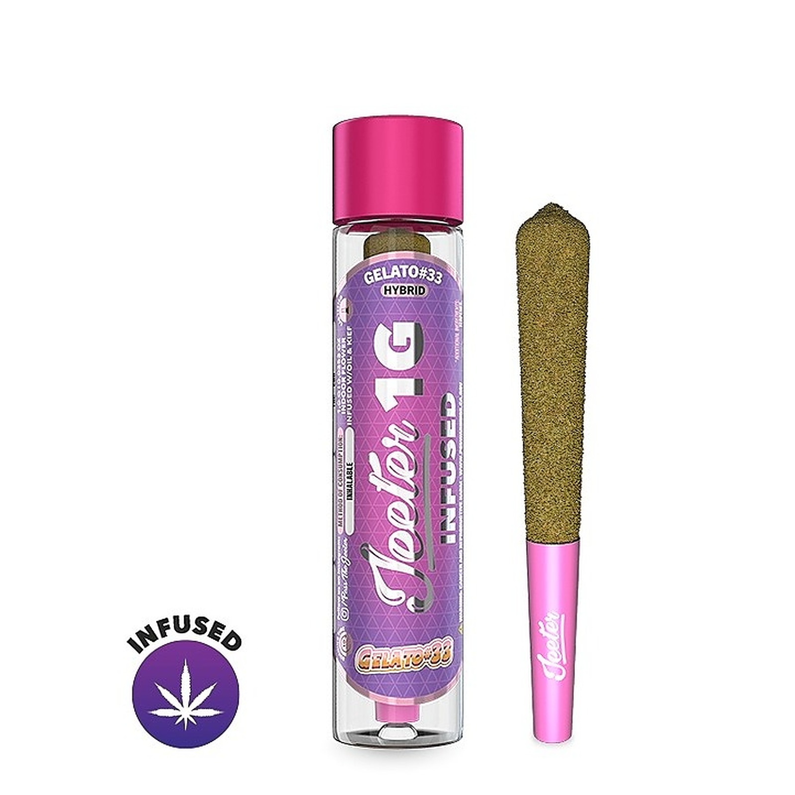 Photograph of product: 1g Infused Preroll (Gelato)