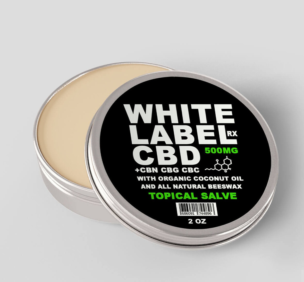 Photograph of Product: White Label CBD Salve by Source CBD