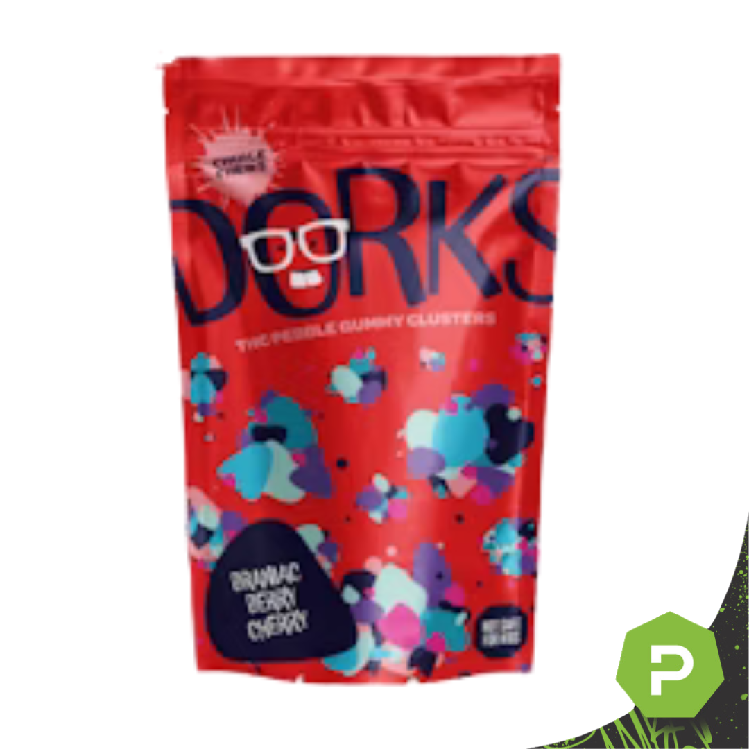Photograph of product: Choice Chews | 200mg Dorks | Brainiac Cherry Berry (Oui'd)