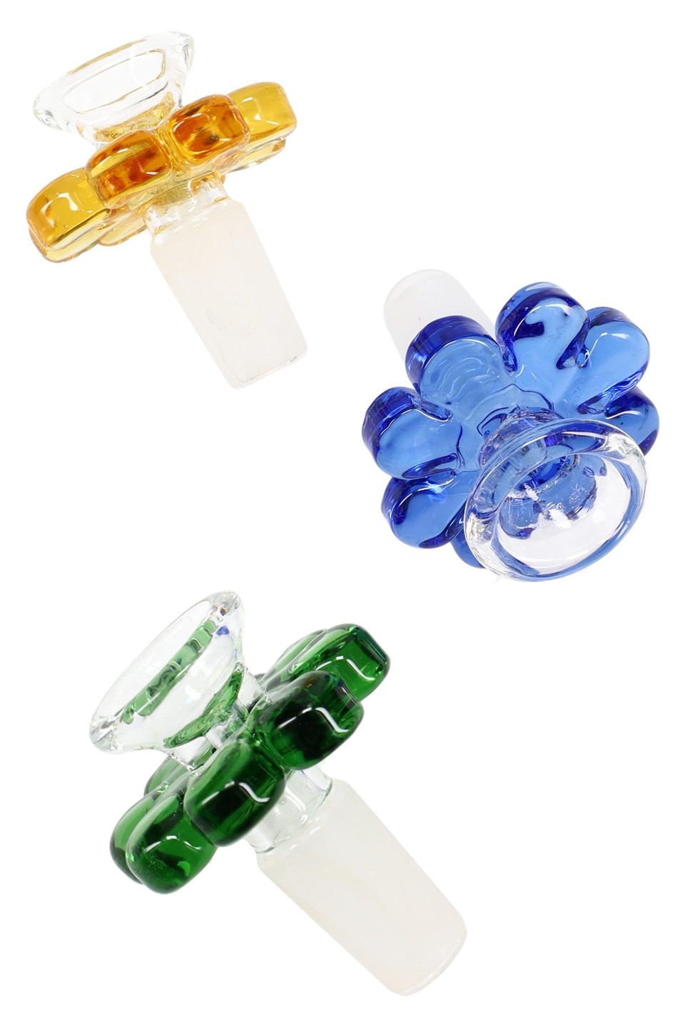 Photograph of product: GLASS FLOWER BOWL