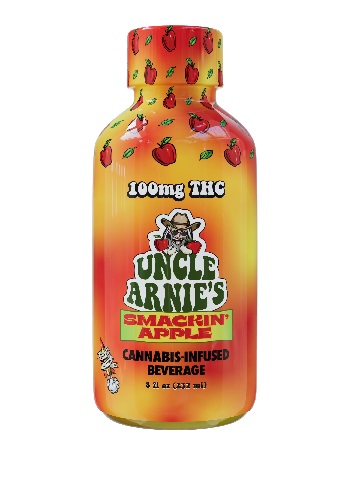 Photograph of product: Uncle Arnie's | Smackin Apple (H) 8oz/100mg Drink