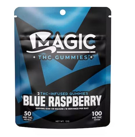 Photograph of product: Magic Edibles | Blue Raspberry | 200MG Gummies