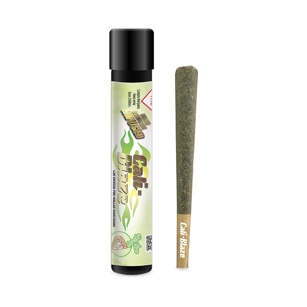 Photograph of product: Cali-Blaze - Infused Pre-Roll - Key Lime Pie