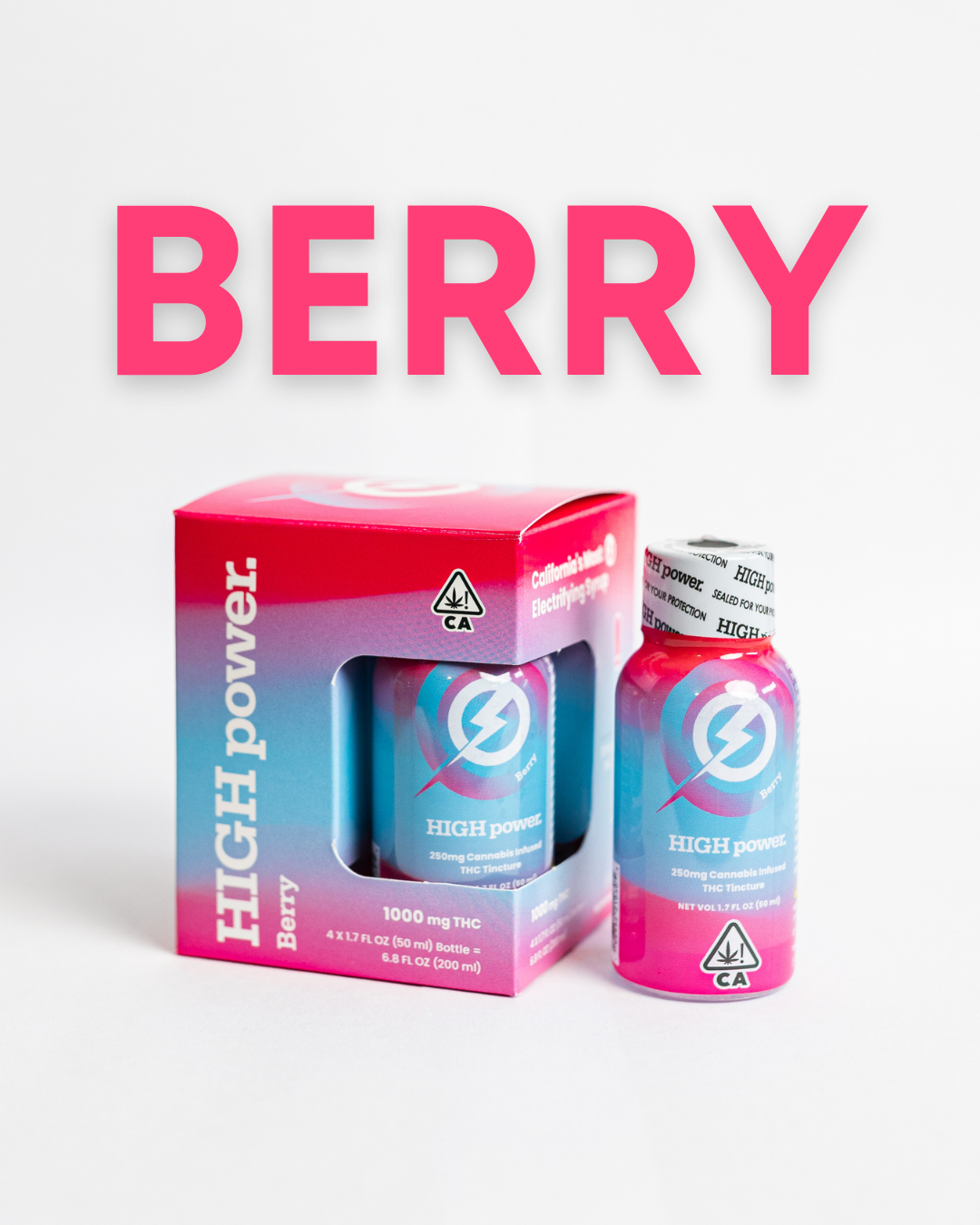 Photograph of product: BERRY SYRUP 4 PACK | 1000MG TH-oui