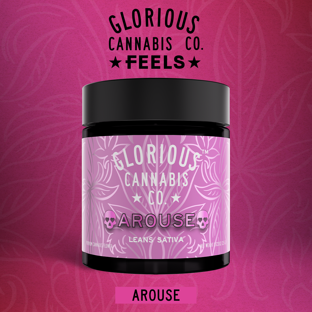 Photograph of product: Feels Arouse | Modified Grape Flower | 3.5g