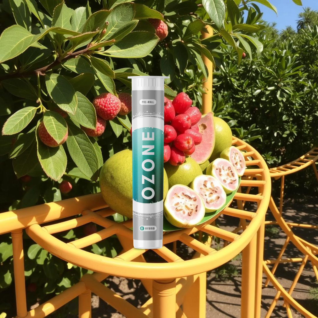 Photograph of product: Ozone-Guava Berries-Pre Rolls Single-1.0g