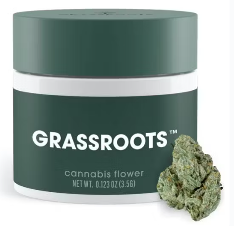 Photograph of product: Grassroots | 3.5g Flower | Pina Grande