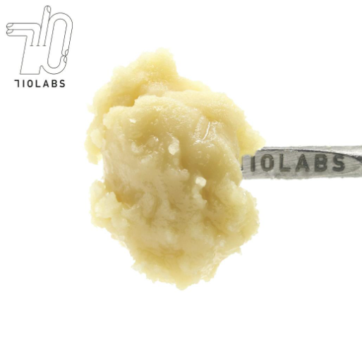Photograph of product: 710 Labs - Queens Zugar Cookie Tier 1 - 1g Live Rosin Badder